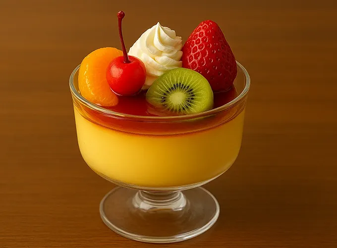 自家製クラシックプリン・ア・ラ・モード